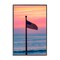 Stupell Industries USA Flag Against Sunset Framed Giclee, design by Jeff Poe Photography